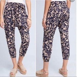 Anthropologie Hei Hei Drop Crotch Harem Joggers